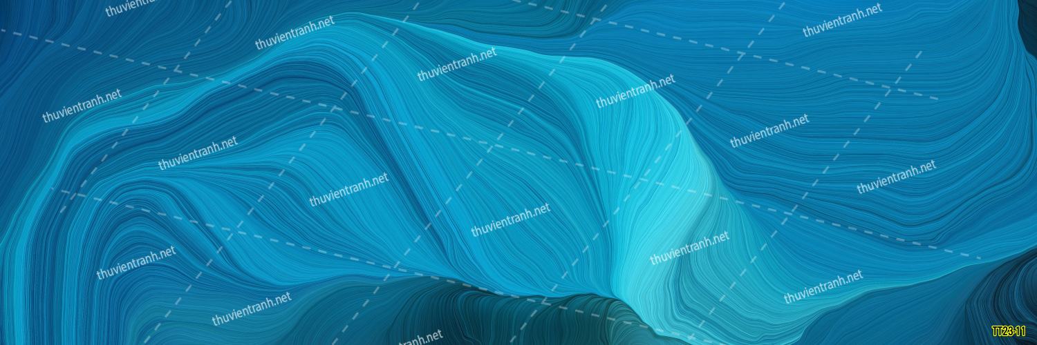 Tranh dán tường 3D trừu tượng- -TT23-11 - Tranh tường chất lượng cao